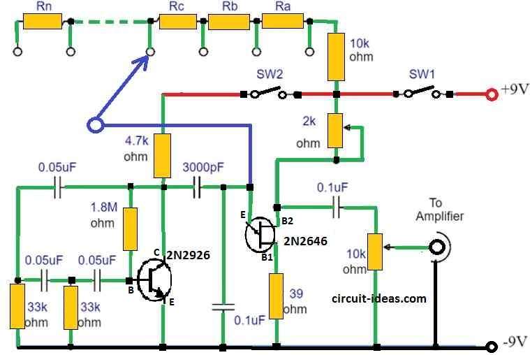 Building Your Own Electronic Organ Circuit Diagram