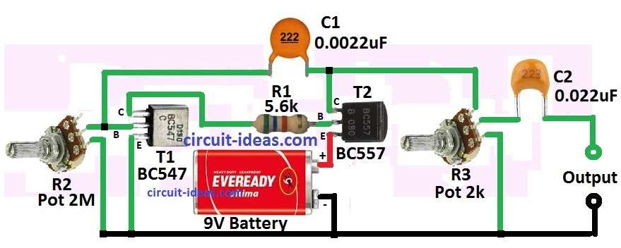 Simple Universal Signal Generator Circuit Diagram