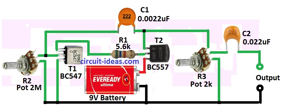 Simple Universal Signal Generator Circuit Diagram