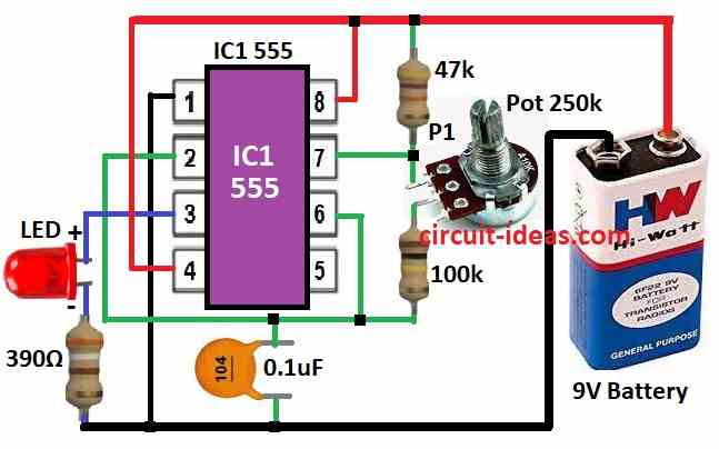 Simple Fatigue Testing Circuit Diagram