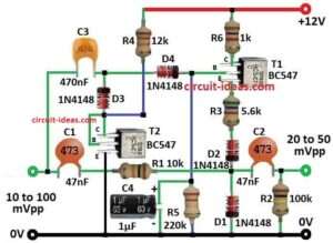 Audio Compressor Circuit - Circuit Ideas for You