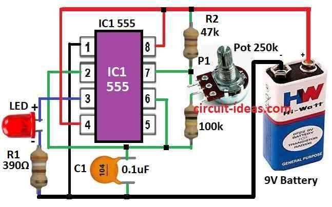 Simple Fatigue Testing Circuit Diagram