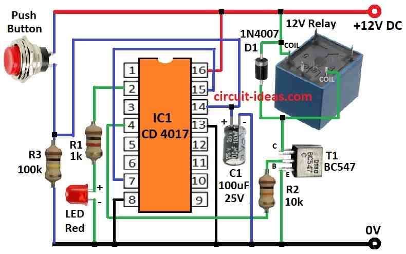 Simple Flip Flop Circuit Diagram