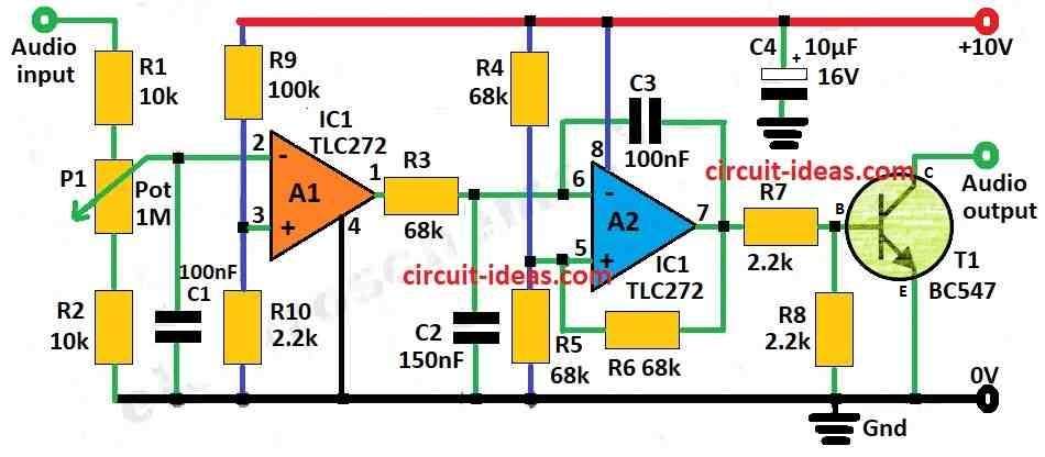 Simple Squelch Circuit Diagram