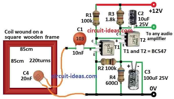 Simple Storm Detector Circuit Diagram
