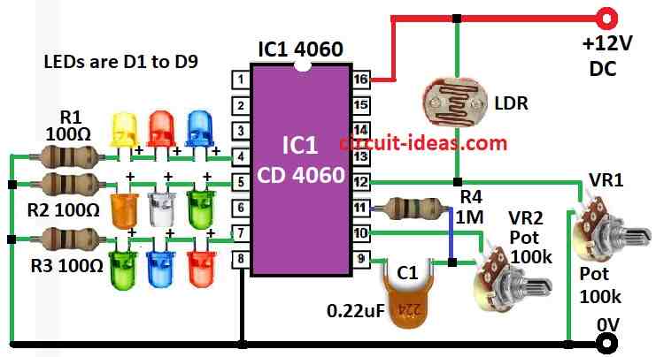 Simple Circuit Diagram Working of Animal Repellent 