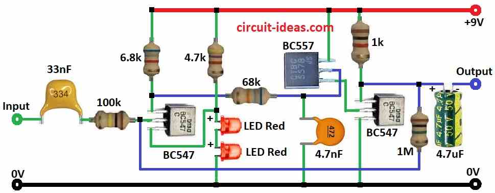 How to make a simple Op-Amp Circuit Diagram