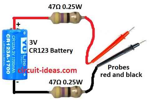 Simple LED Tester Circuit Diagram