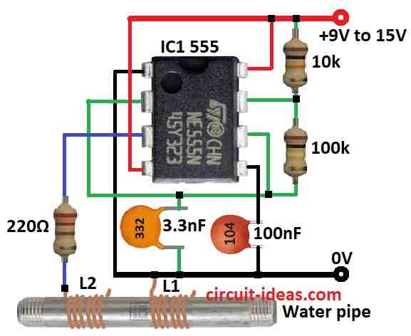 Simple Water Softener Circuit Diagram