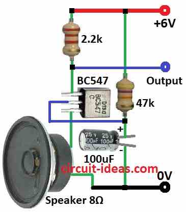 How to Convert a Speaker into a MIC Circuit - Circuit Ideas for You