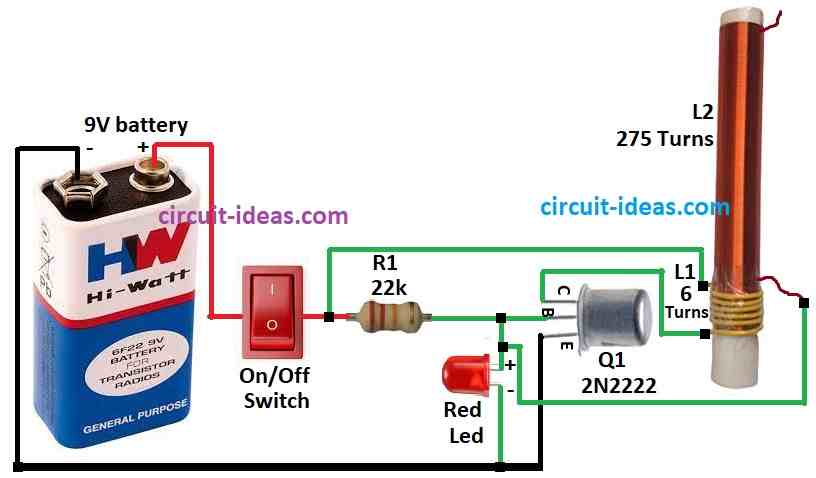 How to Build a Mini Tesla Coil Circuit Diagram