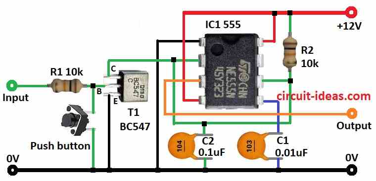 Simple Missing Pulse Detector Circuit Diagram