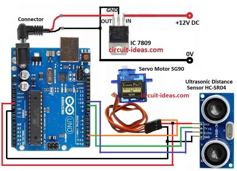 Building a Smart Pet Feeder Circuit Diagram using Arduino