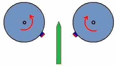 only one pair of magnets is displayed in the diagram