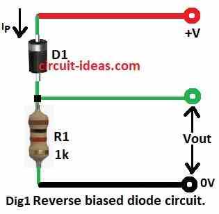 reverse biased diode circuit