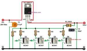 Digitally Controlled Adjustable Voltage Regulator Circuit - Circuit ...