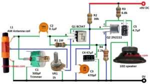 AM Radio Circuit using Transistors - Circuit Ideas for You
