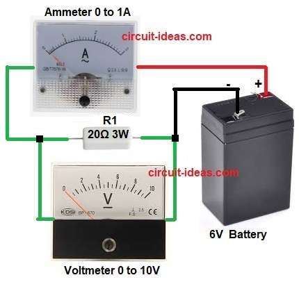 Simple School Project Multimeter Circuit Diagram