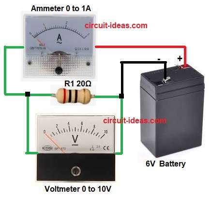Simple School Project Multimeter Circuit Diagram